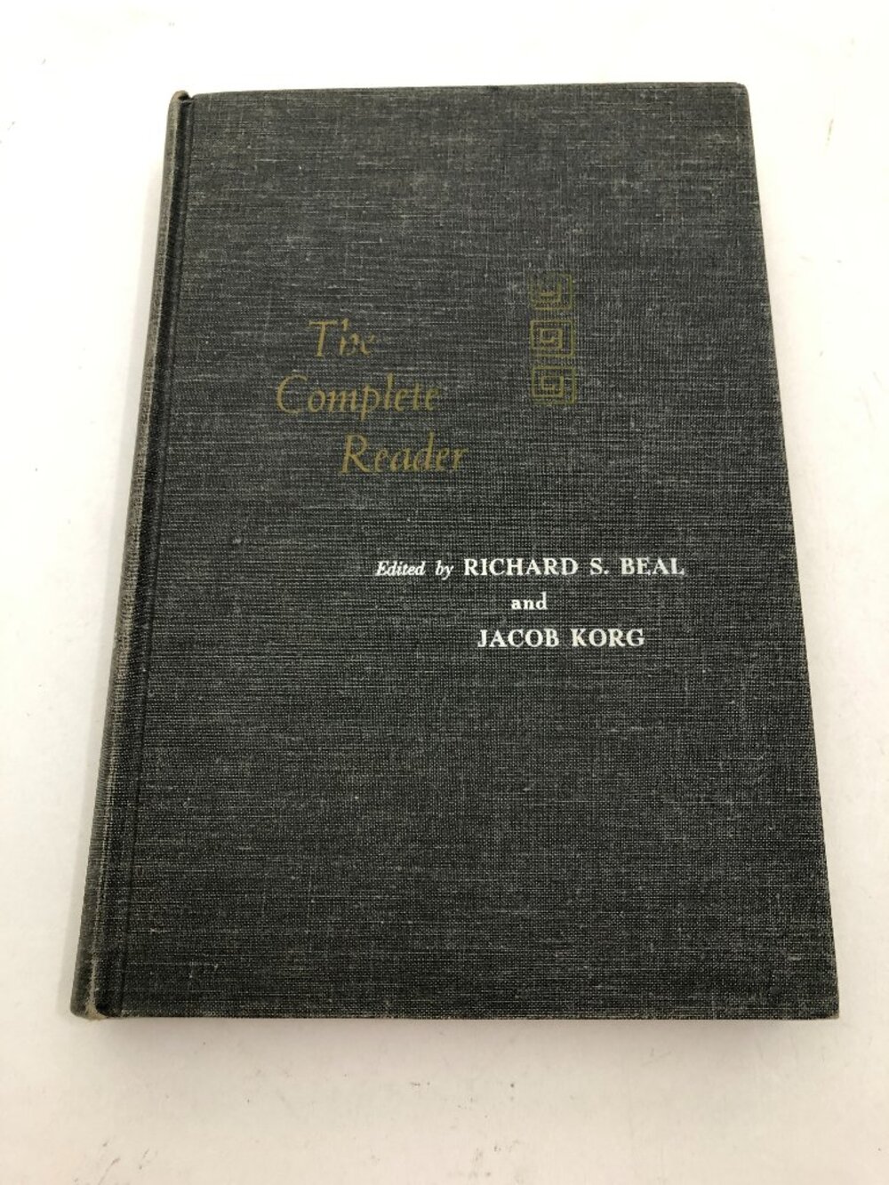 The Complete Reader 1961 Richard Beal Jacob Korg Prentice-Hall HC 2nd Printing